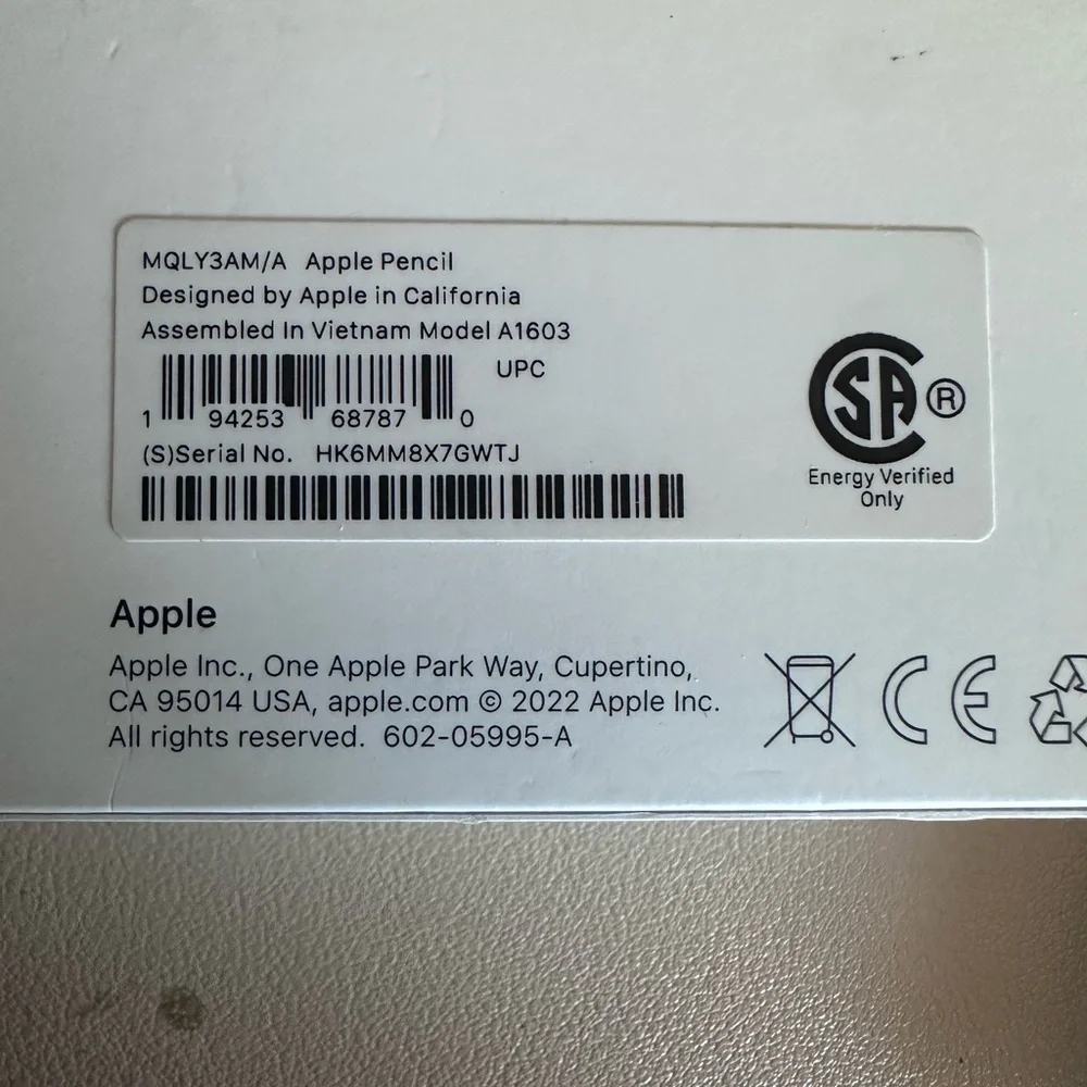 Apple Pencil for 10th generation iPad